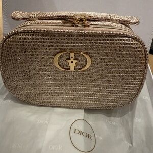 Dior holiday gift cosmetic pouch